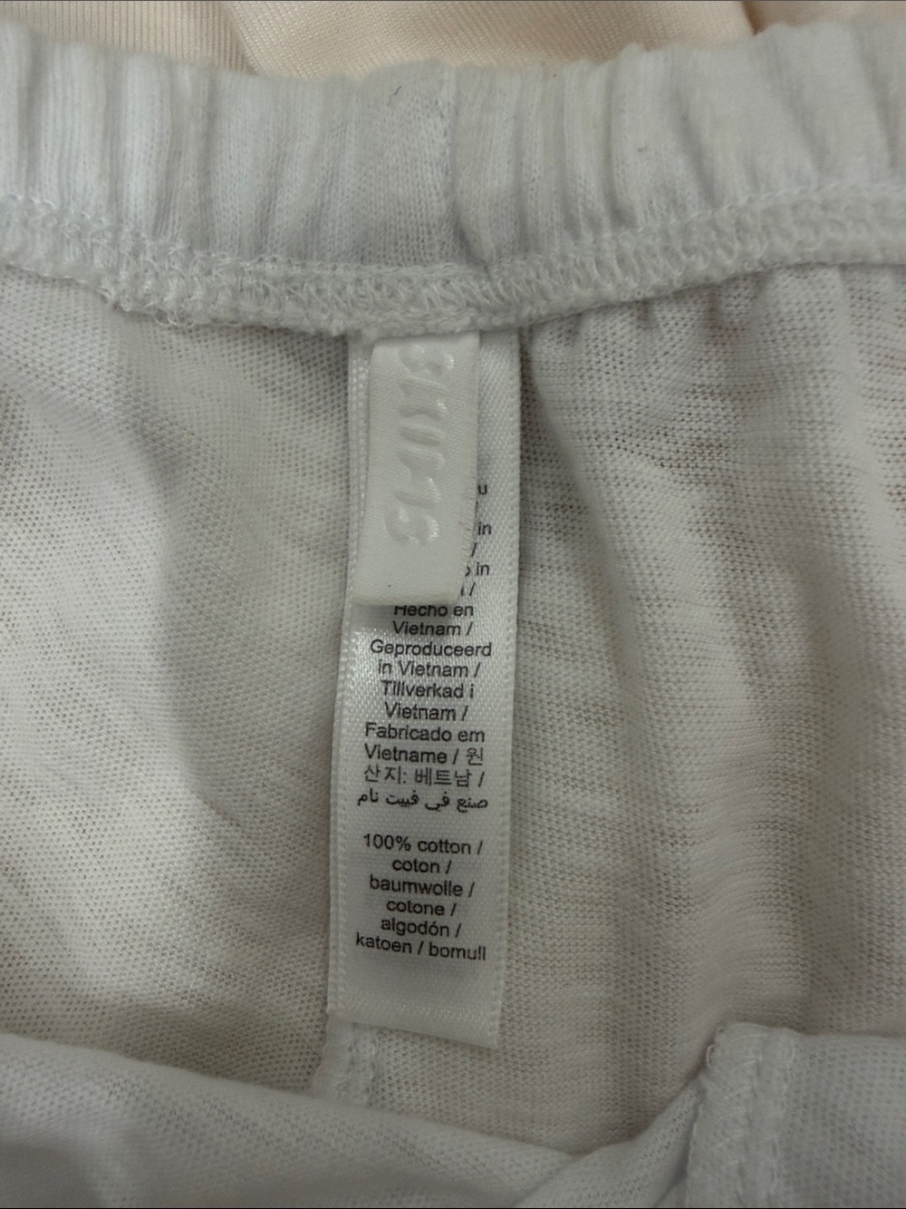 Skims White pants limited edition with Heart Cutouts - Picture 5 of 6